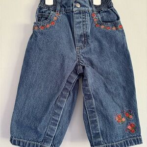 GAP Embroidered Jeans